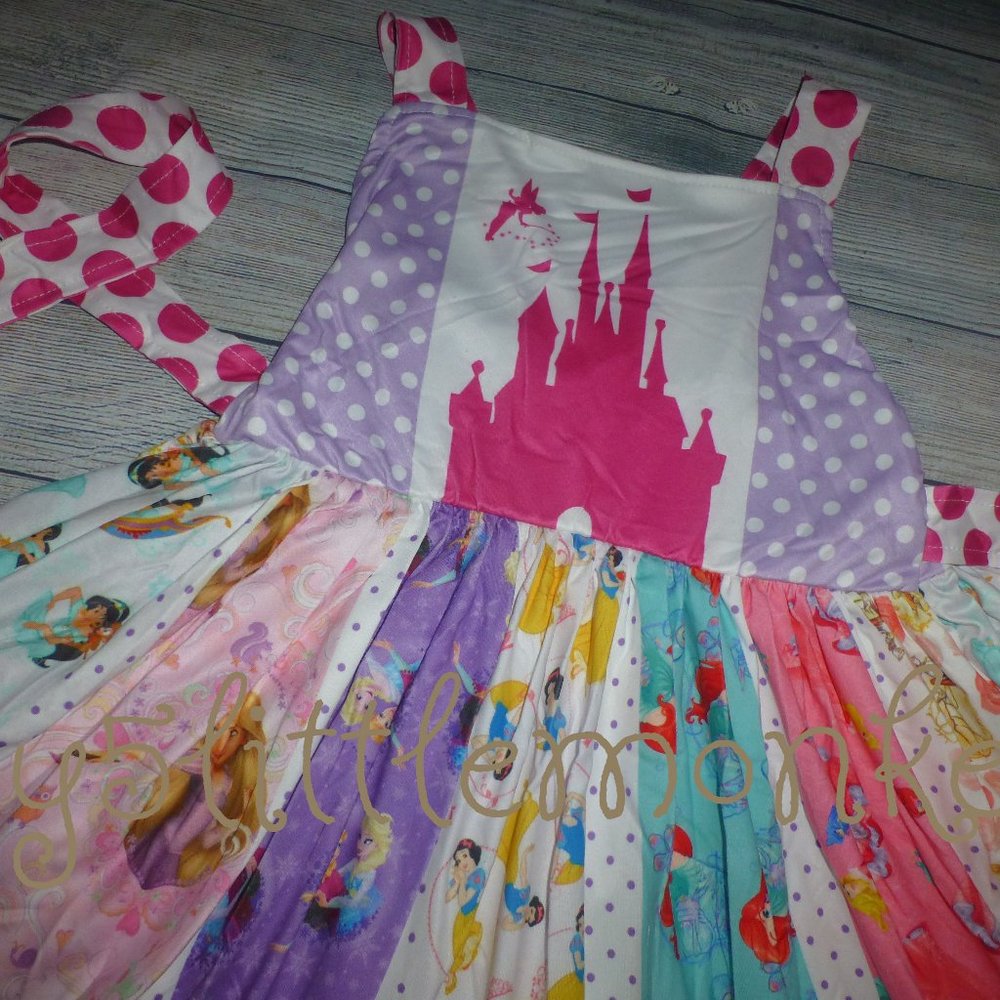 Disney Princess Girls Boutique Twirl Dress - Picture 2 of 5